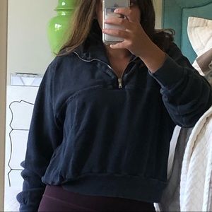 Brandy Melville quarter zip